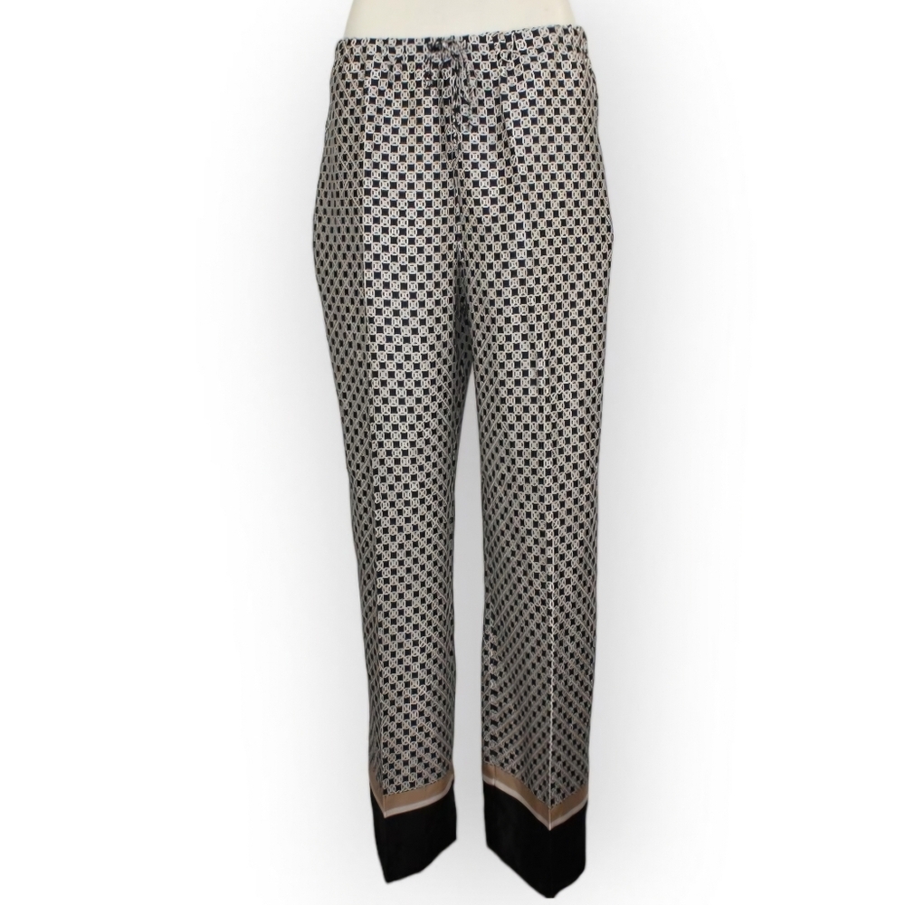 NWT H&M Geometric Wide Leg Pants - Picture 7 of 13